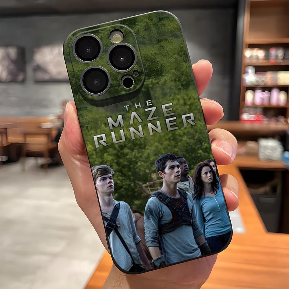 Чехол для телефона Фильм Бегущий в лабиринте Для IPhone 17 Pro Max 15 Pro 16 14 Plus 12 13 Mini 11 Pro Ударопрочный Мягкий Чехол