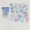 Journamm 40pcs/pack Letter of Time Poetry Washi Paper Stickers Diy Diary Deco Planner Journal Decorative Stationery Stickers