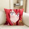 High School Dxd Rias Gremory Pillow Cover Sofa Cushion Cover Home Room Decoration Children Gift