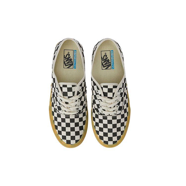 Vans Кроссовки унисекс Authentic SF Checkerboard — черно-белые Marshmallow VN0A4BWT1KP