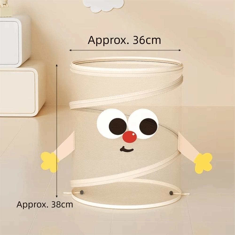 With Lid Foldable Laundry Basket Multifunctional Laundry Storage Organizer