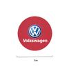 2026 Hot 2Pcs Car Coaster Water Cup Mat Non-Slip Pad For Volkswagen VW Golf Amarok Beetle GTI Magotan T-ROC T-Cross Polo Atlas ID3 Tiguan