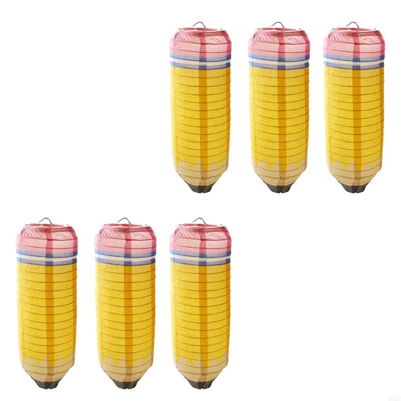 Pencil Shaped Lanterns Sustainable Study Room Decoration Party Accessories