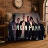 Ретро L-Linkin Park Рок-группа Фланелевое одеяло Мягкое теплое плед для спальни гостиной кровати путешествия кемпинга пикника подарок
