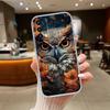 Cartoon Art Owl Case for Motorola G10 G20 G04 E30 E40 E22 E20 E13 E15 G22 G23 G05 G75 G35 G55 E22S E7 G6 G7 G8 G9 Plus Power Play