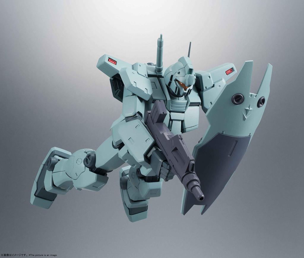 TAMASHII NATIONS ROBOT Spirits Mobile Suit Gundam 0083 [SIDE MS] RGM-79N Jim Custom ver. АНИМЕ. приблизительно. 125 мм окрашенная подвижная фигурка из АБС и ПВХ
