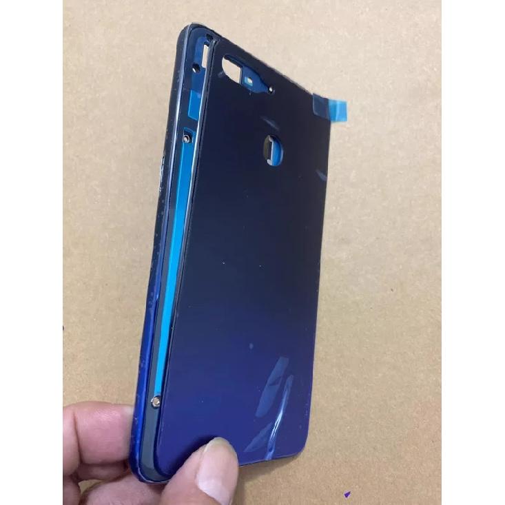 LCD Faceplate Frame Middle Bezel For Oppo F9 F9 Pro A7X Battery Cover Back Rear Housing Middle Frame Side Key Button