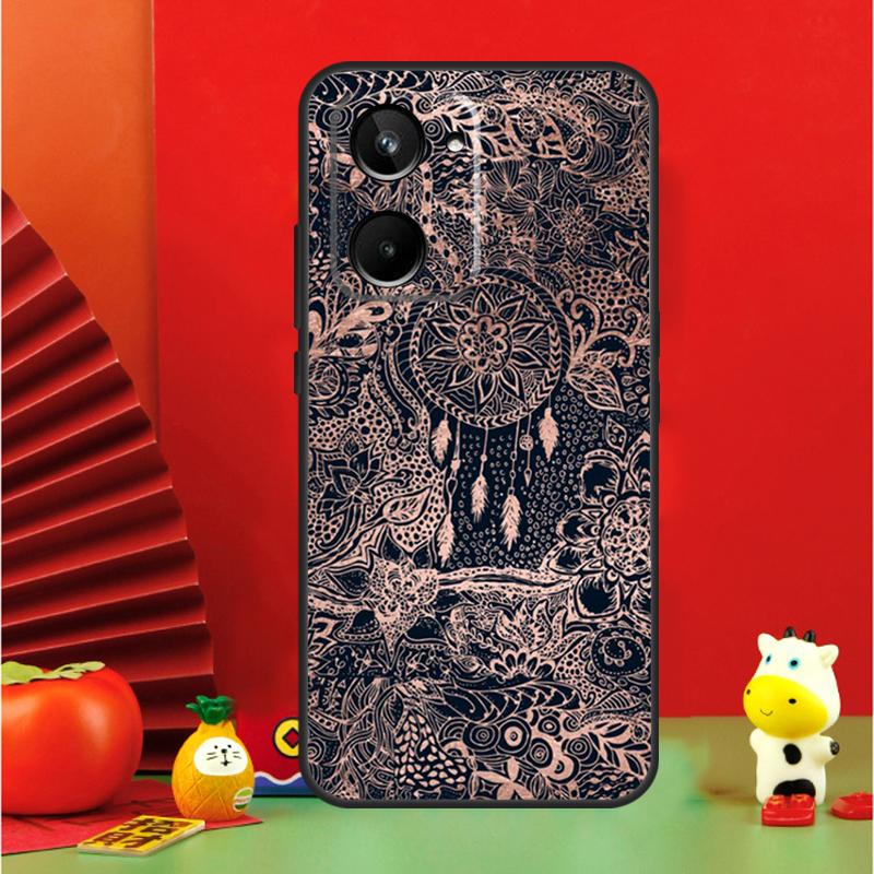 Ловец снов Для Realme 11 10 9 12 Pro Plus C67 C55 C53 C51 C31 C35 C33 C30 C21Y C25s GT Neo 6 GT5 Чехол