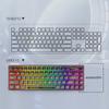 Y-FRUITFUL K60 68 Keys Type-C Wired Mechanical Keyboard RGB Light Transparent Keycaps Gaming Keyboard