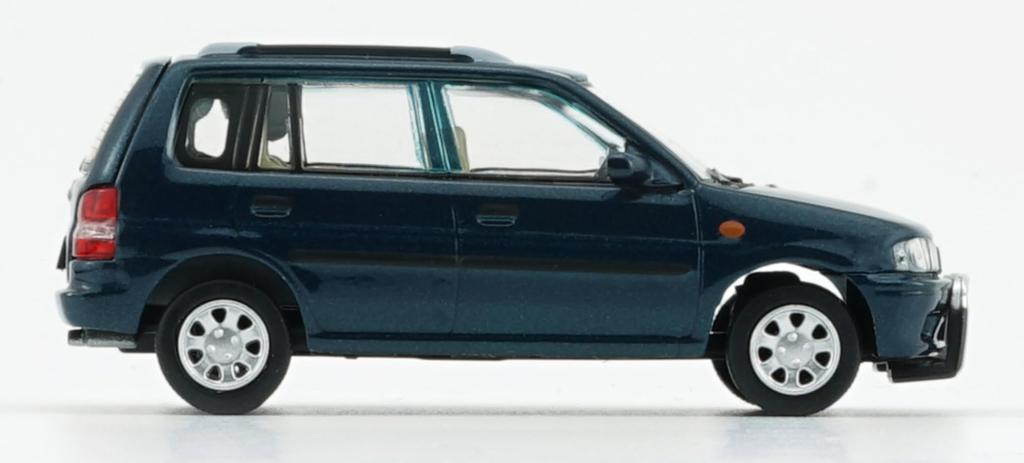 BM CREATIONS 1/64 Mazda Demio (Metro) 1994 Green LHD Finished Product