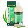 Vansaar Aloe Vera Juice 1 L Natural Cold Pressed With Pulp For Skin Glow Hydration Hair Nourishment Daily Health Drink