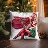 KPop Demon Hunters Blue Cat Christmas Party: Cute Cat Costume, Joy Overflowing Pillowcase Fashion Home Decoration