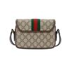 Gucci Сумка-мессенджер Ophidia с регулируемым плечевым ремнем, на магнитной застежке-ракушке, из холста