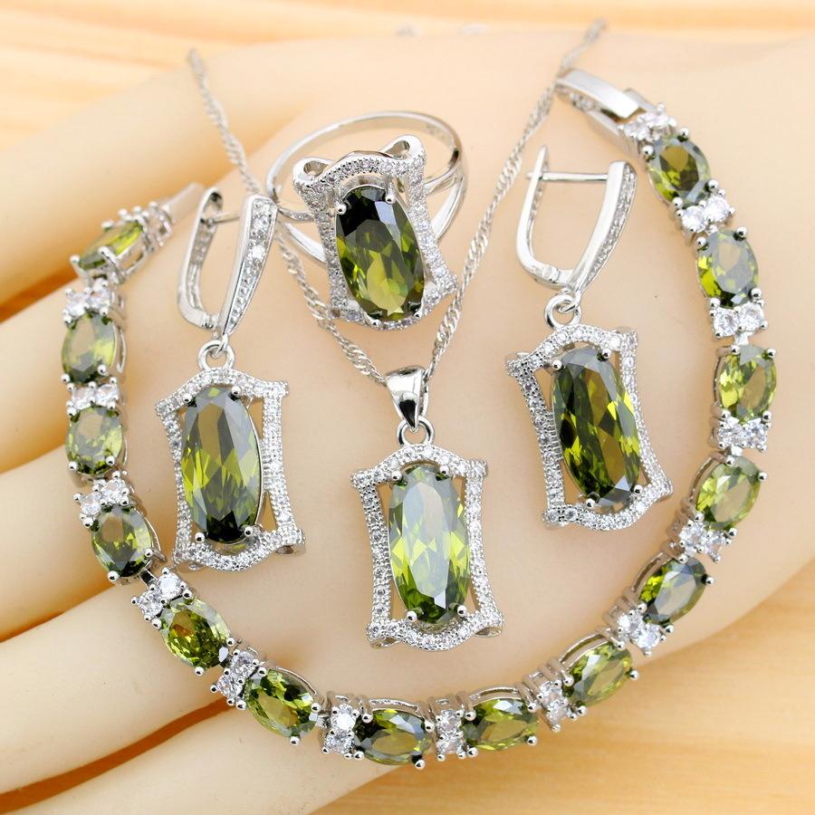 Luxe AAA Zircon Set Jewelry Earrings Rings Bracelet Necklace Mothers Day Gift