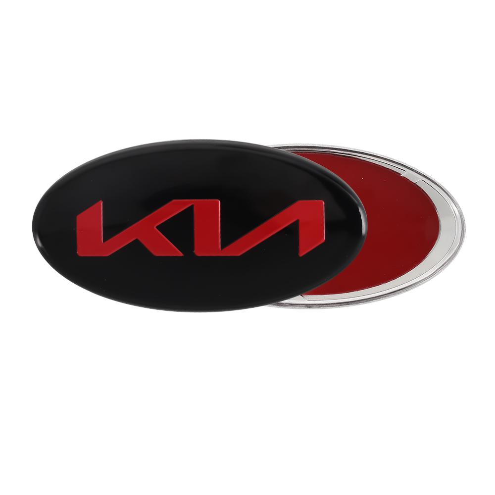 MFKN6 61MM 3D Aluminum Emblem Car Steering Wheel Badge Sticker For New KIA GT K STINGER Sportage Niro Rio Ceed Cerato Soul Sorento KX5
