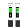 2 шт. TDS-метр цифровой тестер воды цифровой 0,0-14,0 pH-метр тестер 0-9990ppm TDS & EC ЖК-дисплей чистоты воды PPM аквариумный фильтр