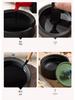 Non-Drying Inkstone: Ceramic Moisturizing Ink Dish with Lid, Multifunctional Ink Grinder and Pen Rest.