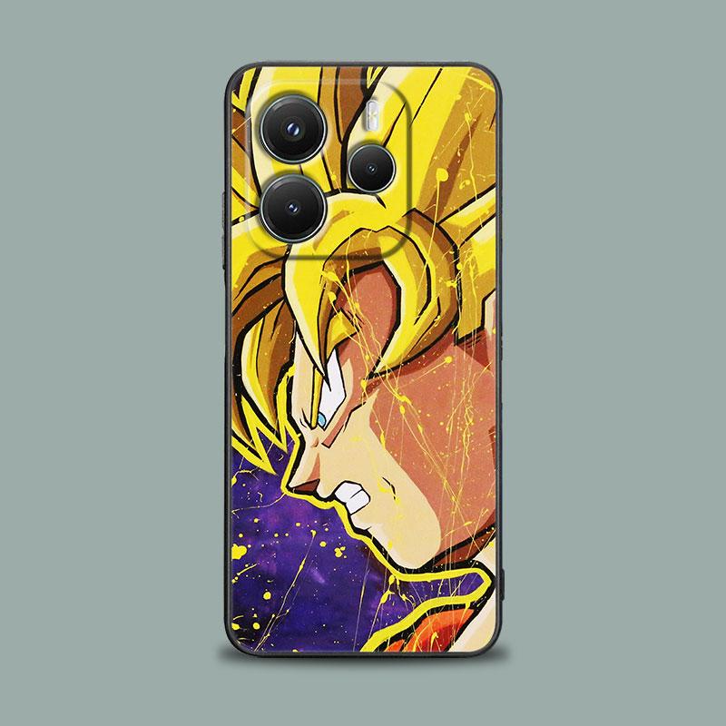 Case For Xiaomi Redmi Note 15 14 13 12 11 10 Pro Plus Goku Vegeta Cover For Redmi 15C 15 14C 13C Phone Cases Super Saiyans Anime