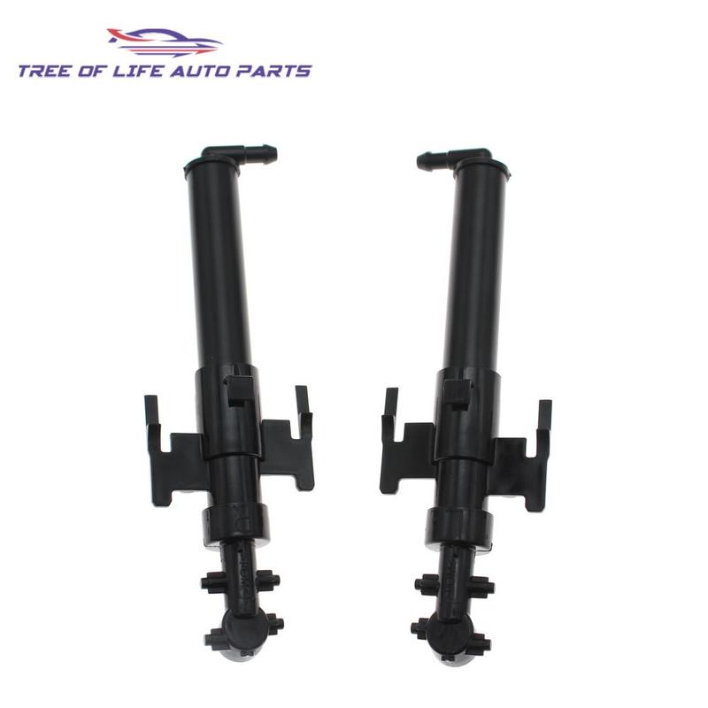 Front Right&Left Headlight Washer Nozzle Headlamp Cleaning Spray Pump Cover For Infiniti QX50 28642-5NA0A 28659-5NA0A