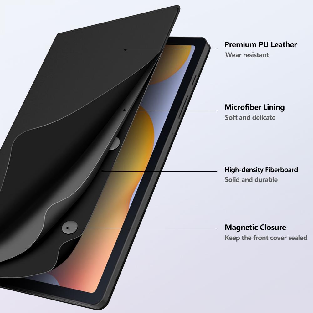 Чехол-книжка для Galaxy Tab S6 Lite, Ультратонкий Smart Folio, Магнитный чехол-обложка для Galaxy Tab S6 Lite 10.4