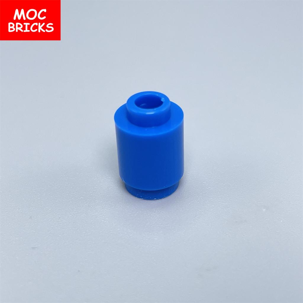 Нетоксичные 10 шт. Moc Кирпичики Круглый Кирпичик 1x1 Прозрачный Прозрачный 3062 18860 30068 Образовательные Строительные Блоки Игрушки Подарки для Детей