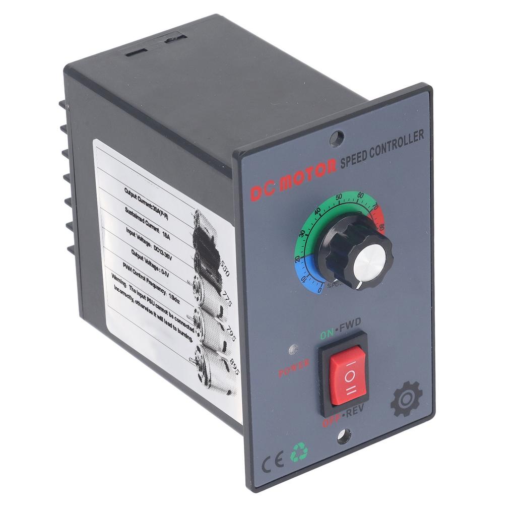 Motor Speed Controller 12?36V 30A with Reverse Variable Output Control Switch for 550 775 795 895