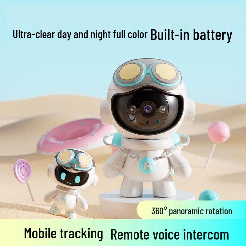 360° HD Wireless Indoor Camera with Night Vision & Mobile Control