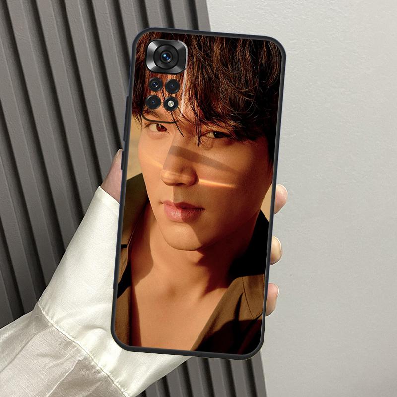 Чехол для телефона Xiaomi Redmi Note 13 14 Pro 12 11 10 15 Pro Plus Redmi 14C 13C 15C 10C 12C 15 с изображением корейского актера Ли Мин Хо Funda