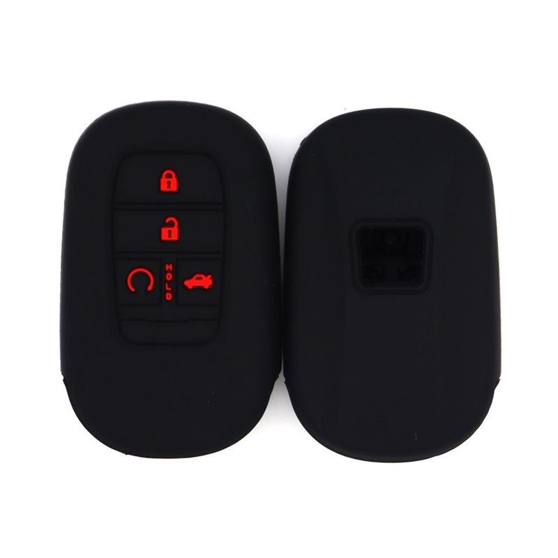 For Honda Smart 4-Key Silicone Key 11th Generation Honda Civic Portable and Durable Car Key Case Bag Cover