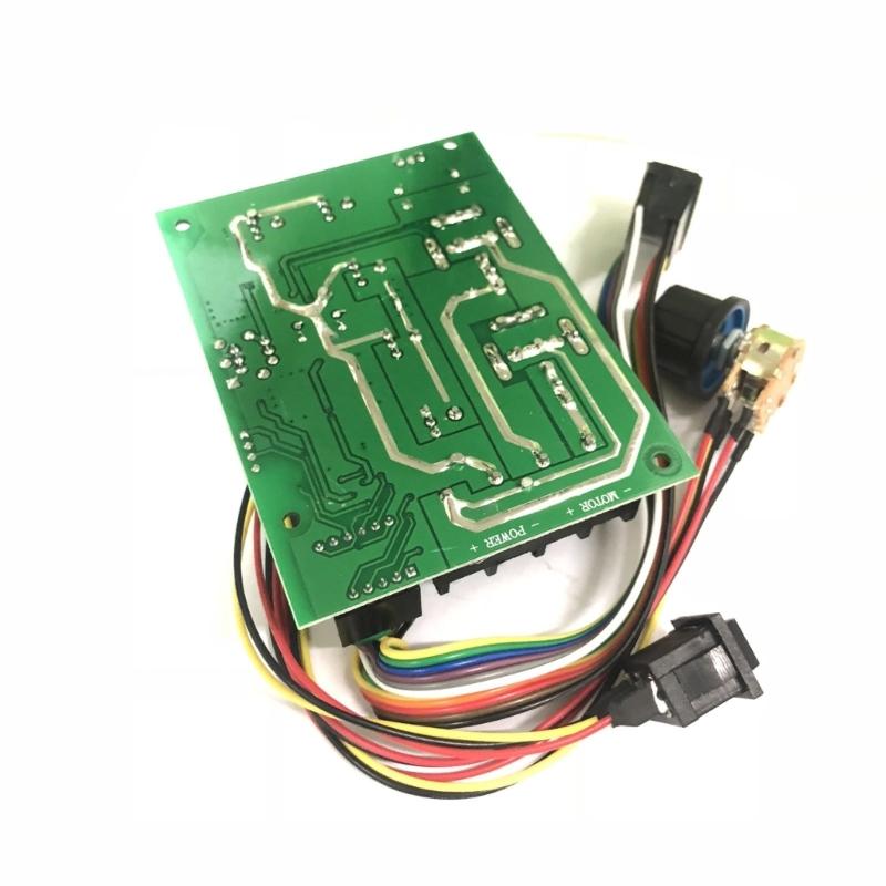 PWM Motor Speed Controller Digital Display DC10-55V 0-100% Adjustable Drive Module 40A Bidirectional Speed Regulator
