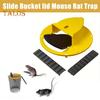 Flip-top Mouse Trap Family-safe Auto Reset Lid Multiple Catch Mice Trap Indoor Outdoor Mouse Trap Bucket Rodent Trap Bucket