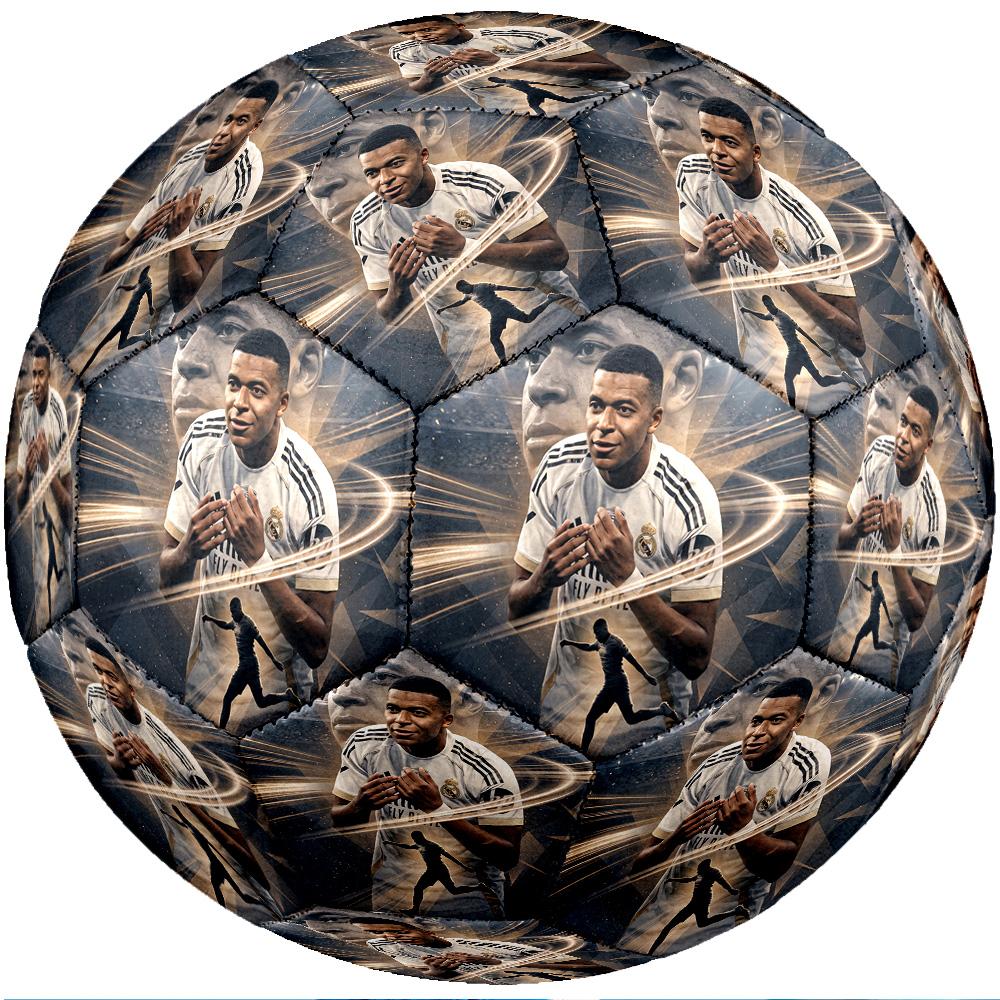 Футбольный мяч Kylian Mbappe, размер 5, стандартный, прочный, для тренировок и матчей, для взрослых, для занятий спортом на открытом воздухе