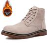 Модные ботинки осень-зима Легкие флисовые туфли 48 plus мужские простые универсальные рабочие ботинки botines hombres casuales D18