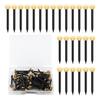 Upgraded Picture Frame Nails Pack of 50 Versatile Half-round Head Nails Picture Frame Tack Suitable for Various Surfaces