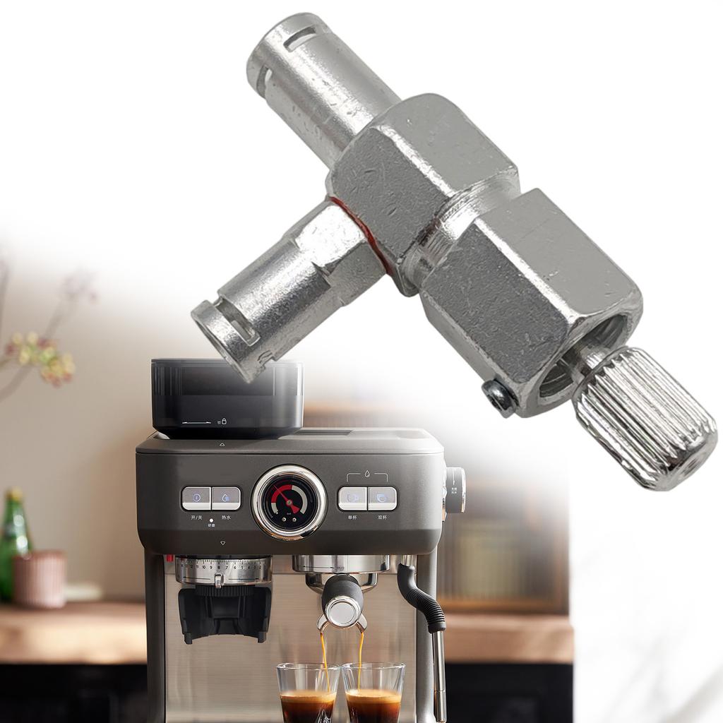 Coffee Machine Steam Valve Adapter Coffee Machine Adapter Two Way Control Valve Suitable for Home and Commercial Use