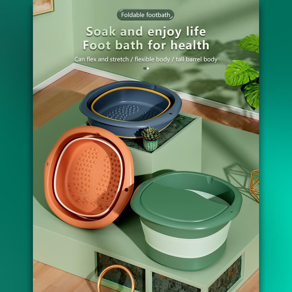 Складная ведро для мытья и массажа ног, ванна большой емкости, ванна для ног, массажный кабинет, педикюр, хозяйственные принадлежности