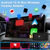 Беспроводной адаптер CarPlay Android Auto Android 12 Smart AI Box Plug & Play для OEM проводных CarPlay Android Auto автомобилей