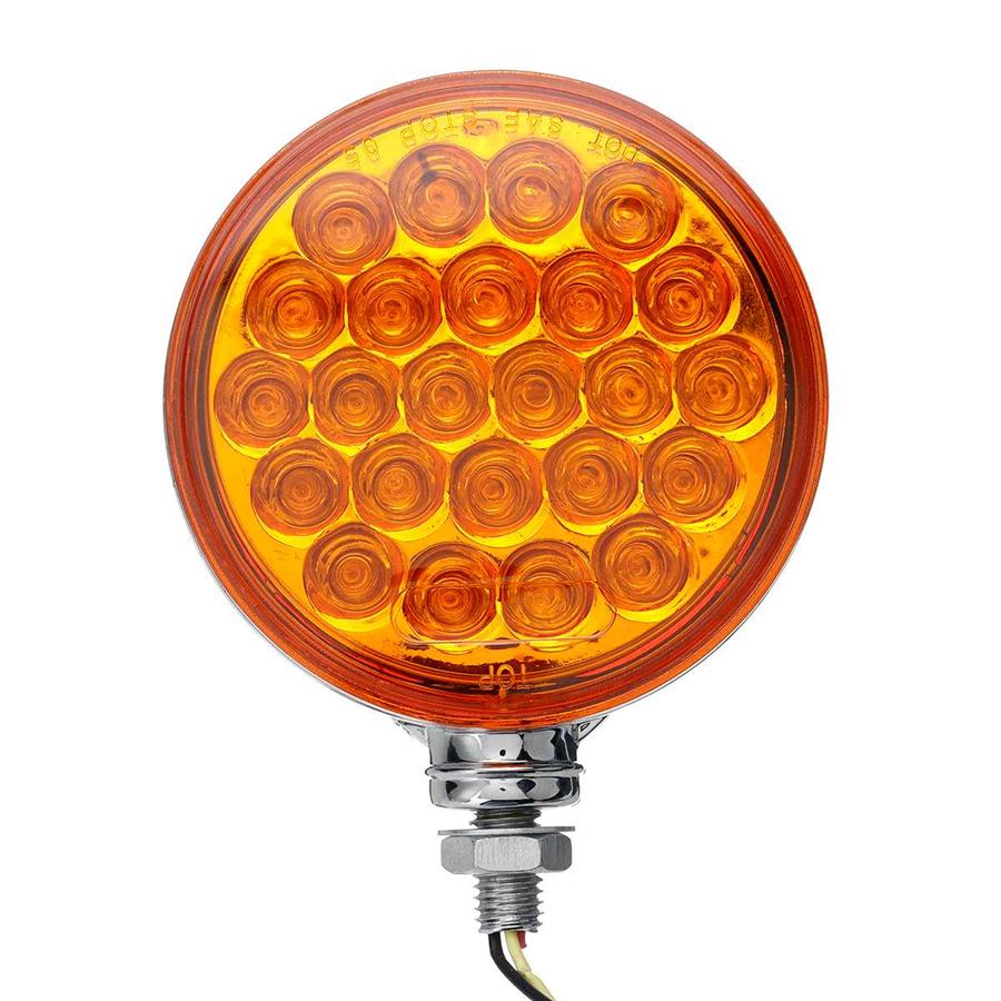 12v/24V Красный Желтый Двусторонний Светодиодный Боковой Габаритный Фонарь Стоп Сигнал Поворотника Задние Фонари Лампа для Грузовиков Легковых Автомобилей Прицепов Грузовиков Тракторов