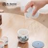 Mr. Nanshan Thousand-Mile Rivers and Mountains Ceramic Travel Tea Set