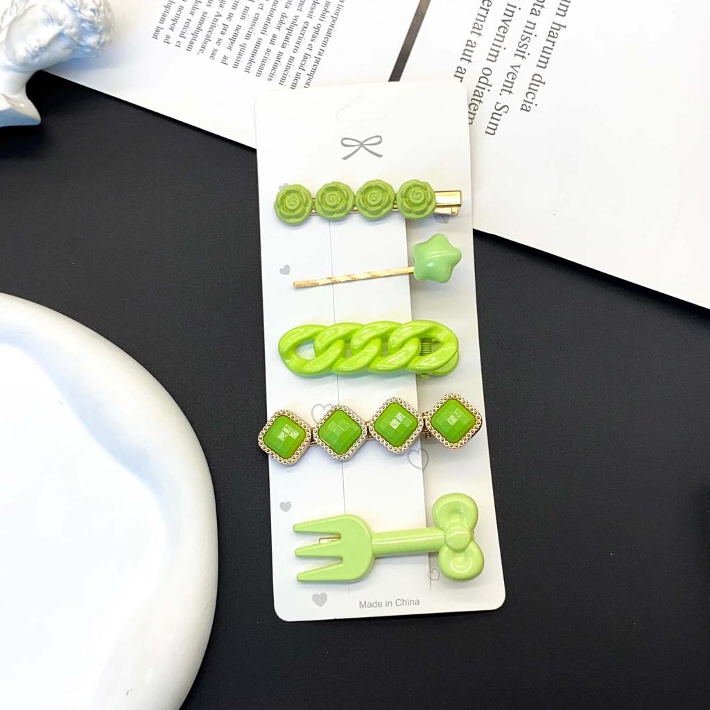 Крутая металлическая шпилька Y2K: Высококачественная горячая девчачья челка с заколкой и головной убор в виде утконоса