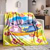 1Pc Lilo Stitch Adventure Blanket Soft And Comfortable Casual Warm Camping Travel Christmas Halloween Xmas Gift M928621