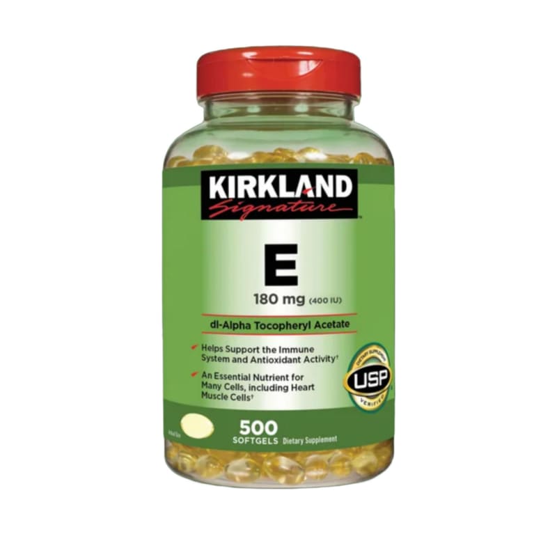 Kirkland Витамин Е 500 таблеток