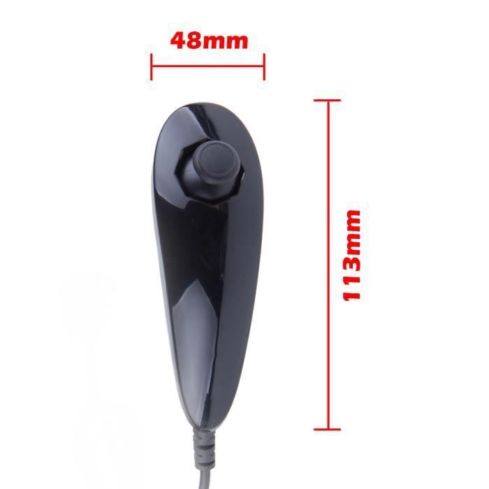 Игровой контроллер - Nintendo - Контроллер Wiimote + Nunchuk - Черный - Беспроводной - Встроенный Motion Plus