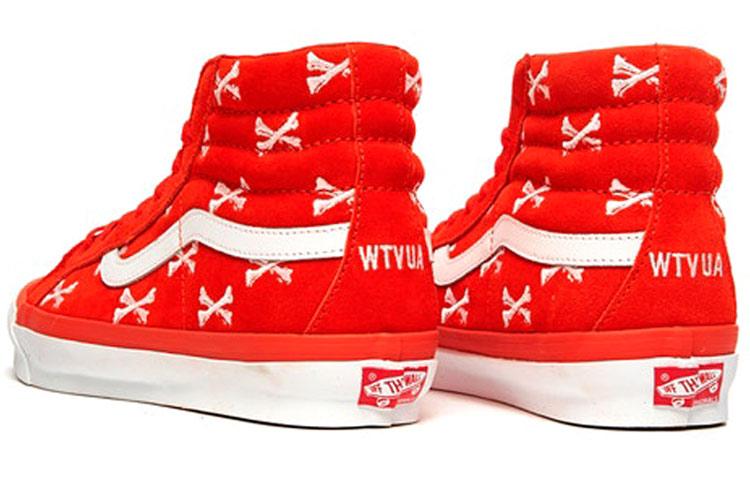 Men's Sneakers Vans Wtaps X Og SK8 Hi Lx 'Orange White'