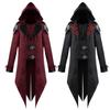 Gentlemen Men's Coat Fashion Steampunk Vintage Tailcoat Jacket Gothic Victorian Frock Coat Men's Uniform Costume