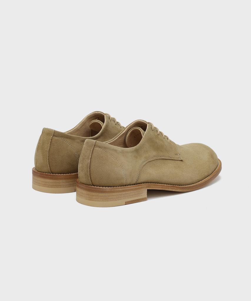 Firenze Atelier [Red Sole] Contemporary Wrinkle Derby 1600 [Ash Beige Suede]