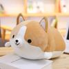 Cute Bodied Soft Down Cotton Corgi Plush Toy Dog Sleeping Companion Child Gift