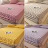 Winter Warm Fitted Bed Sheet Taff Velvet Fleece Bed Linen Single/Double/King/Queen Size Plush Mattress Cover Thick Bed Cover