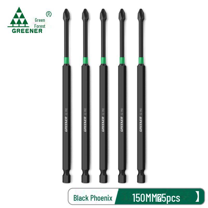 Высокопрочный магнитный набор ручной дрели крестового типа Green Forest с битами для отвертки немецкого производства