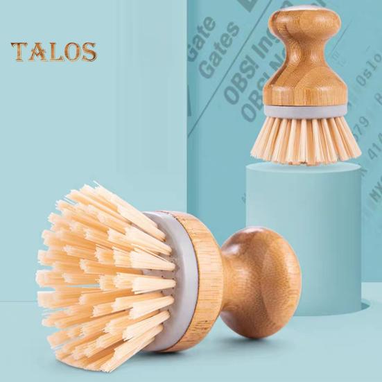 Деревянная щетка для посуды, многофункциональная новинка, бамбуковая ручка, прочная, хорошая прочность, щетка для мытья плиты для бара